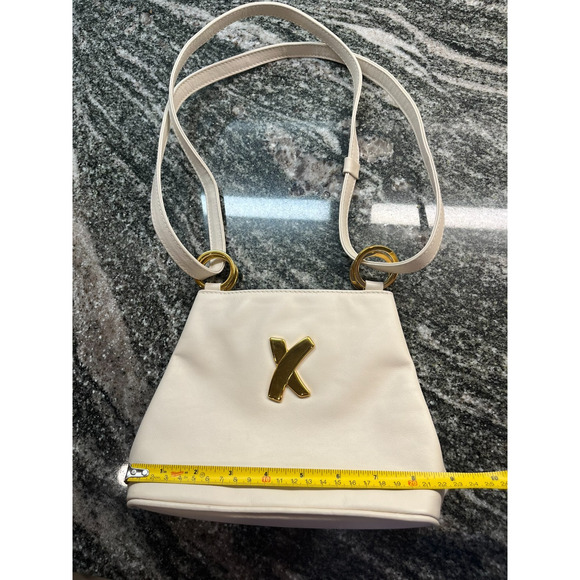 Paloma Picasso White Shoulder Purse - Picture 1 of 5